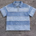 Denim Blue Static Polo