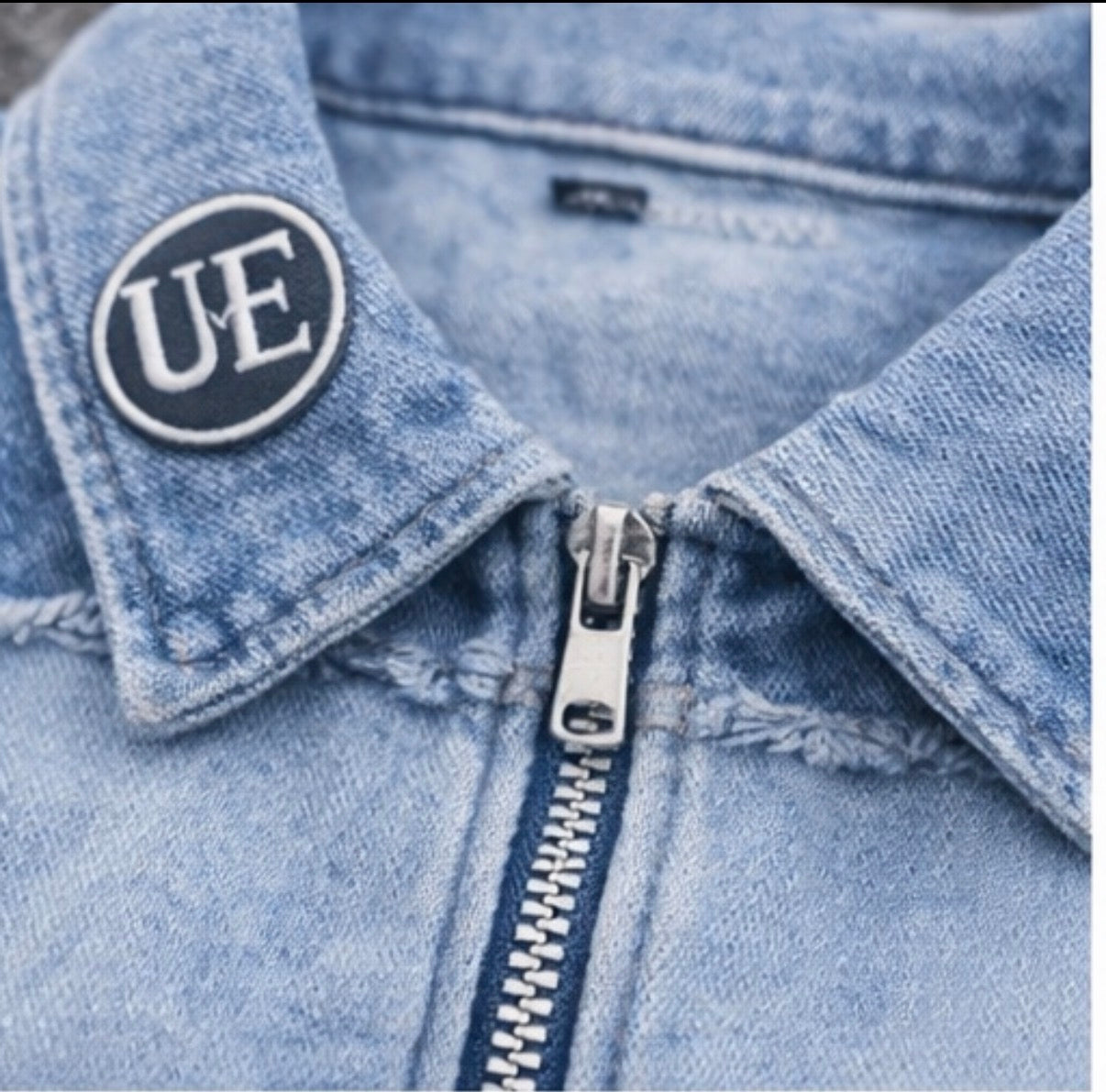 Denim Blue Static Polo